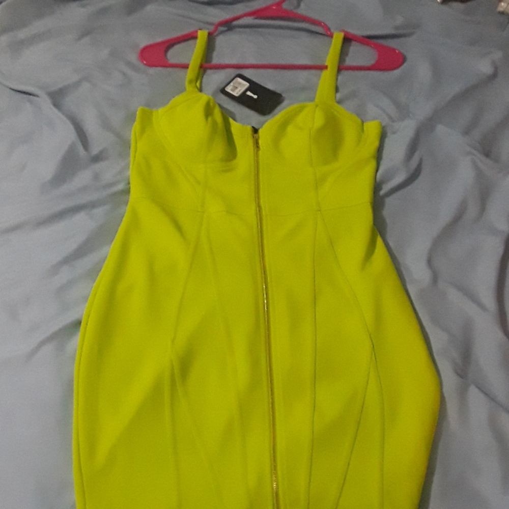 Neon Green dress